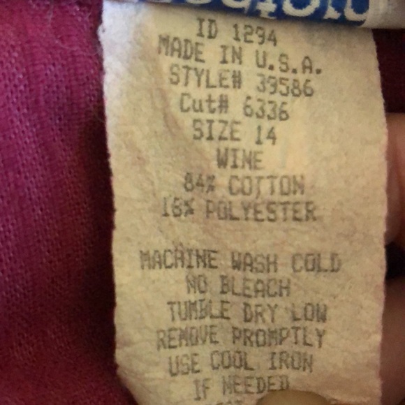 Woman’s VTG Y2k rare burgundy Corduroy button wine blazer coat with pockets - Picture 9 of 12